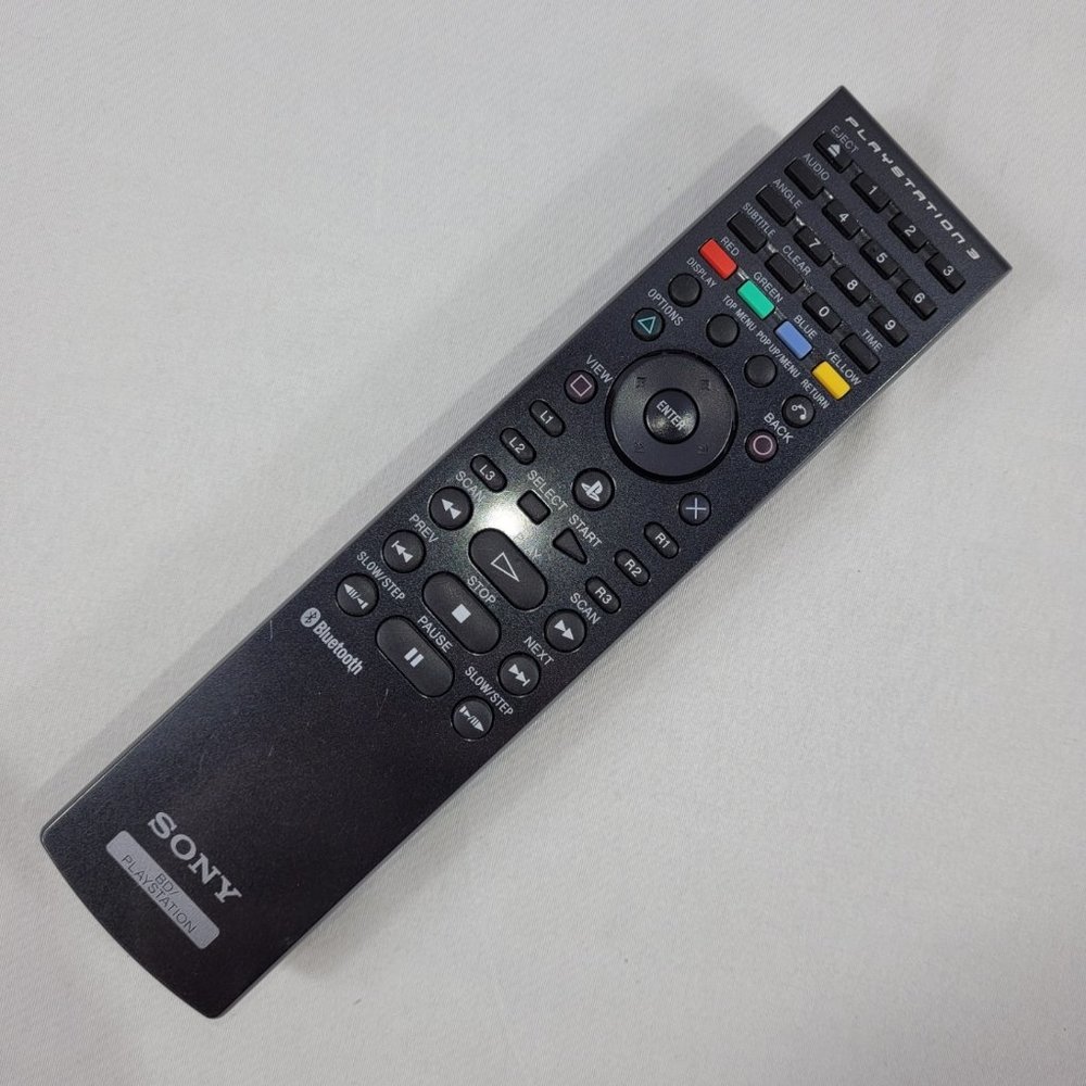 Sony Playstation 3 PS3 Remote Control Model CECHZR1U Video Game Blu-Ray